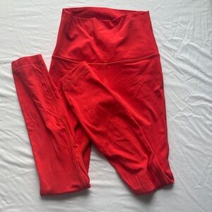 Lululemon Athletica Red Align HR Pant 25”